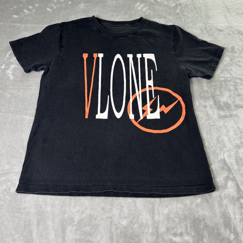 Men's Black VLONE Tshirt Medium